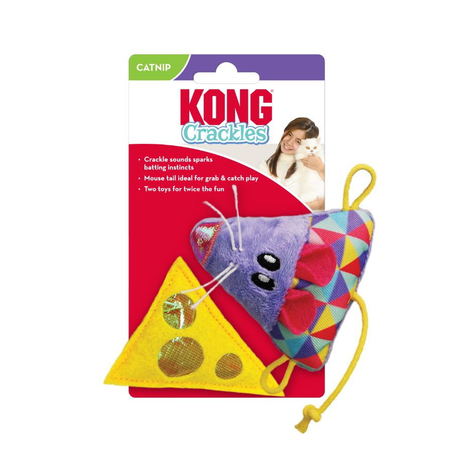 Kong crackles & cheez mouse, , large image number null